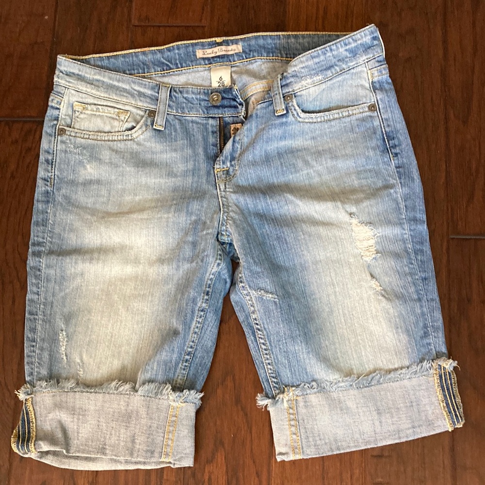Lucky brand jeans shorts